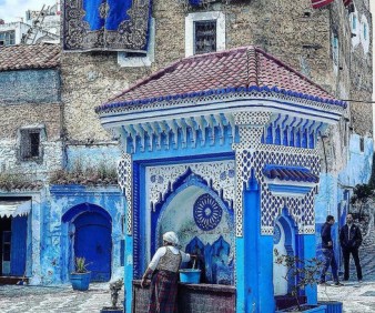 Visiting chefchaouen with a small group